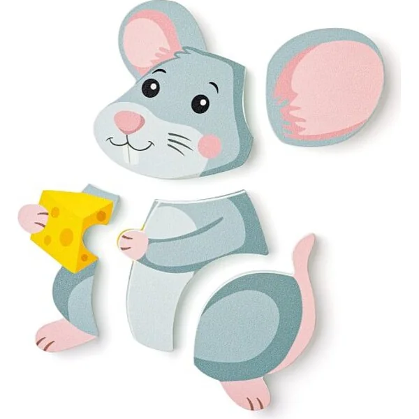 Woody Puzzle Baby - souris