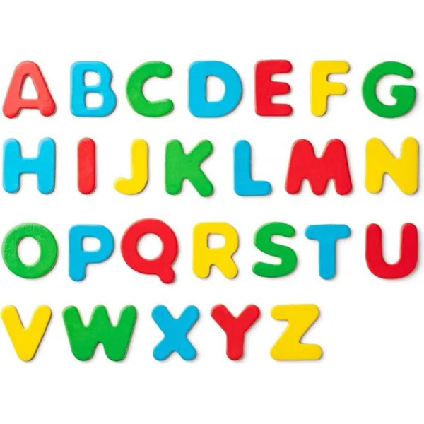 Woody Tableau ABC avec lettres, avec rouleau de papier et gobelets