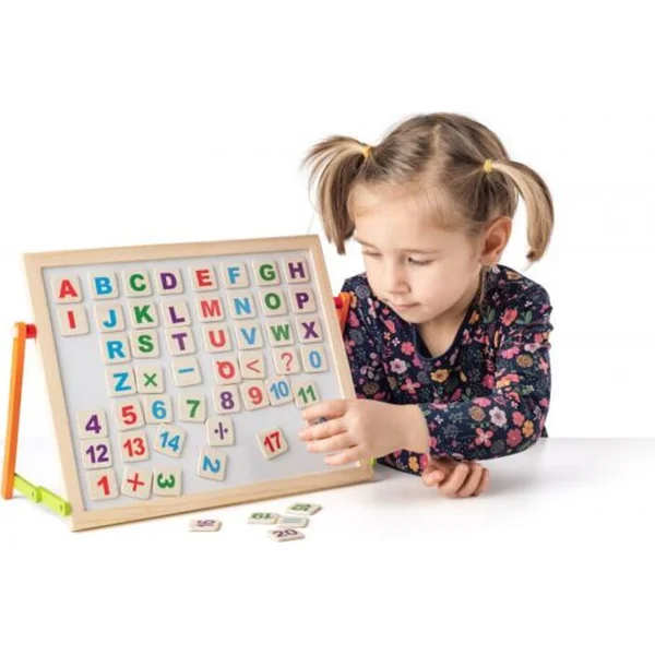 Woody Tableau magnétique avec ABC pour table