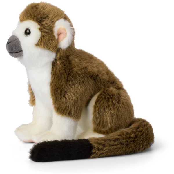 WWF - PELUCHE - SINGE ECUREUIL ASSIS - 23 CM