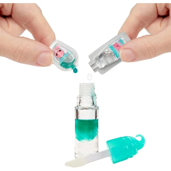 Yummiland Petite poupée avec brillant à lèvres, série 2 - Susie Sour Straw