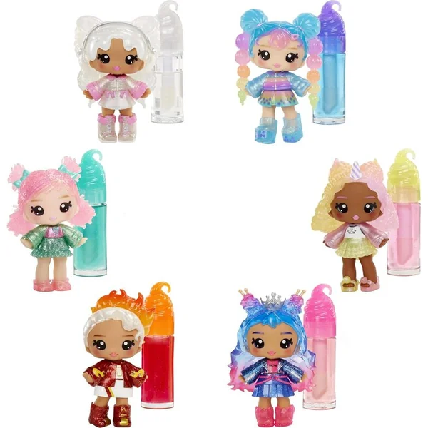 Yummiland Petite poupée avec brillant à lèvres, série 2 - Susie Sour Straw