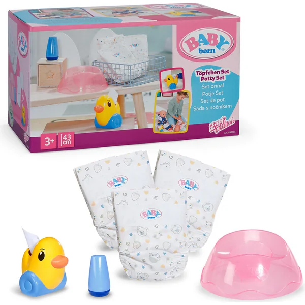 Zapf Creation BABY Born Ensemble avec pot