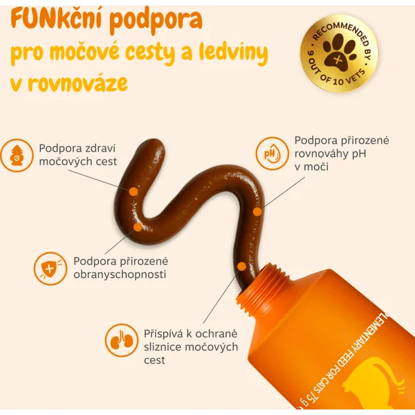 Zesty Paws Urinary et Renal Care Paste (75 g) – complément alimentaire fonctionnel pour chats pour s