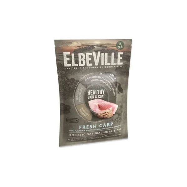 Échantillon ELBEVILLE Adult All Breeds Fresh Carp Healthy Skin & Coat 100g