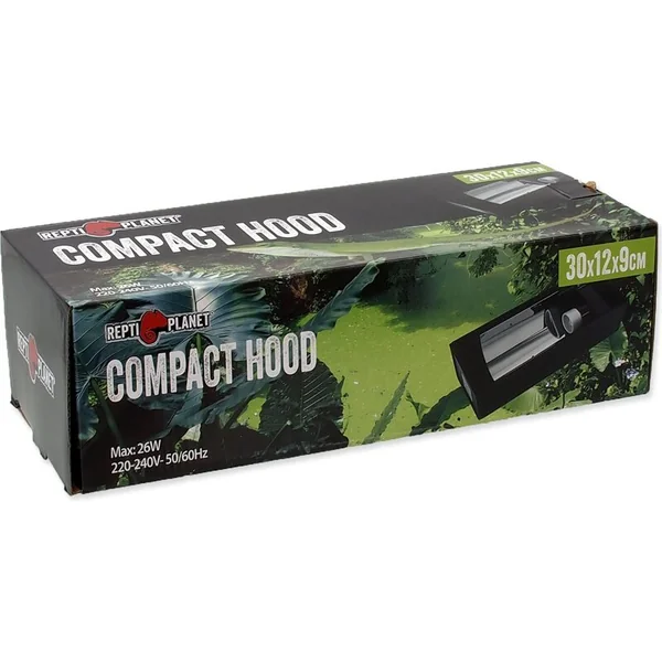 Éclairage Repti Planet Compact Hood 30x12x9cm