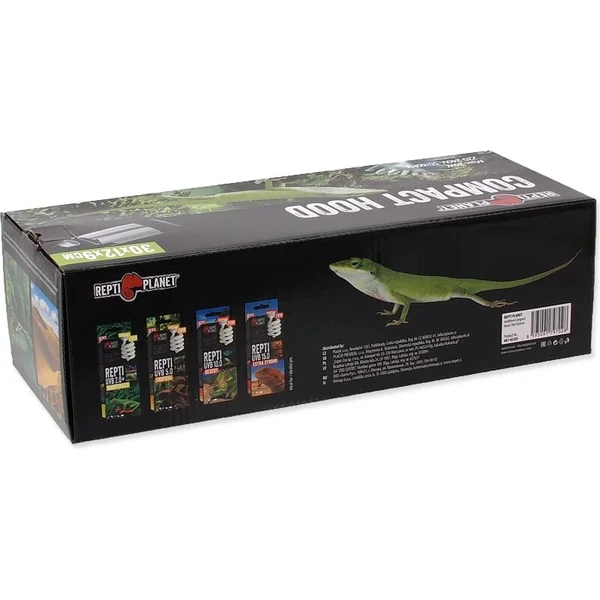 Éclairage Repti Planet Compact Hood 30x12x9cm