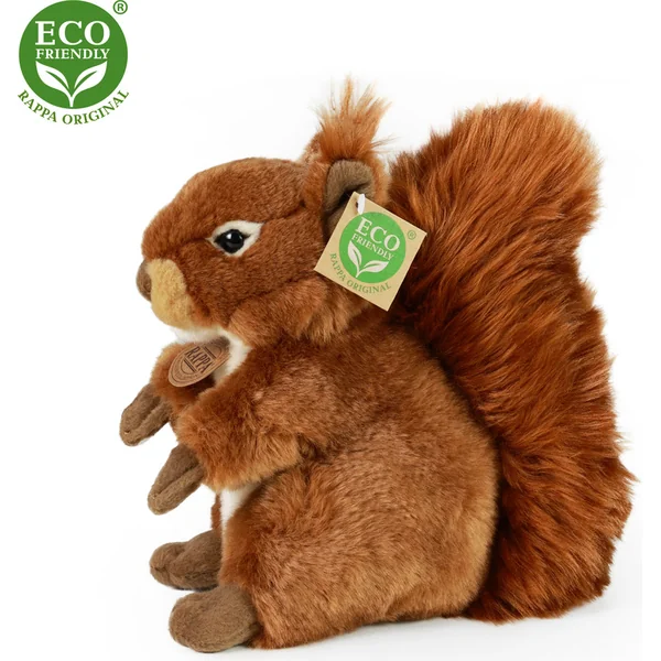 Écureuil en peluche 21 cm ECO-FRIENDLY