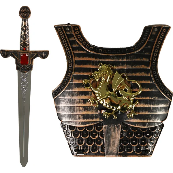 Épée de chevalier avec son et bouclier